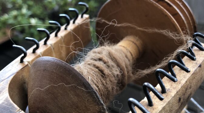 Spinnrocken har flyttat in